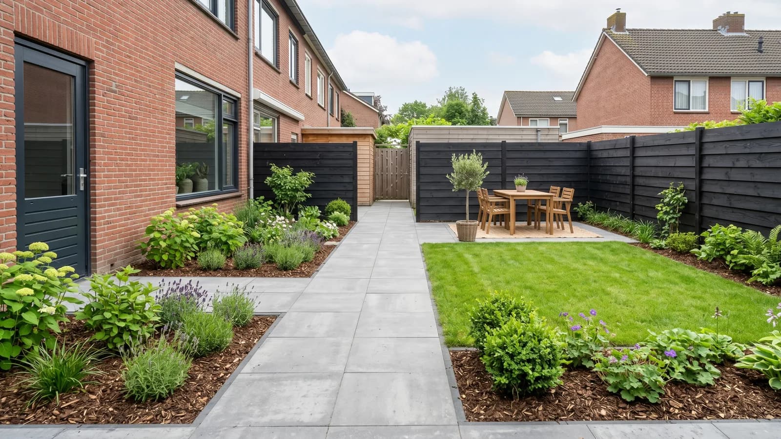 Complete achtertuin renovatie in Uden
